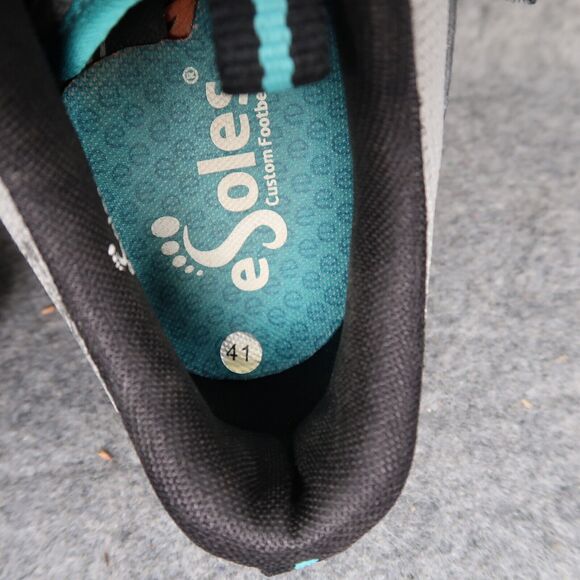 Bontrager Shoes Women 9.5 Cycling Race MTB Inform 3 Strap eSoles Spinning Grey - Picture 8 of 14